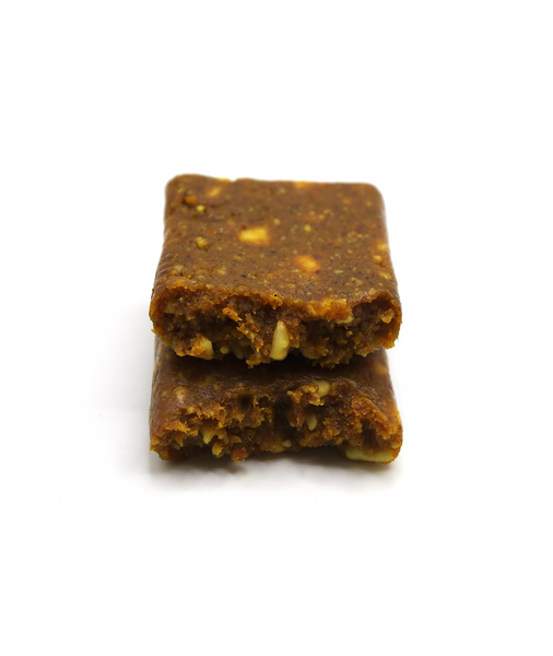 GOLDEN Energy Bar Cardamom Cashew Dates Turmeric Curcumin Cardamom Chicory root fiber satisfying crunch